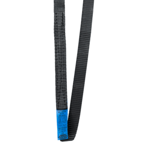 black mini webbing slings